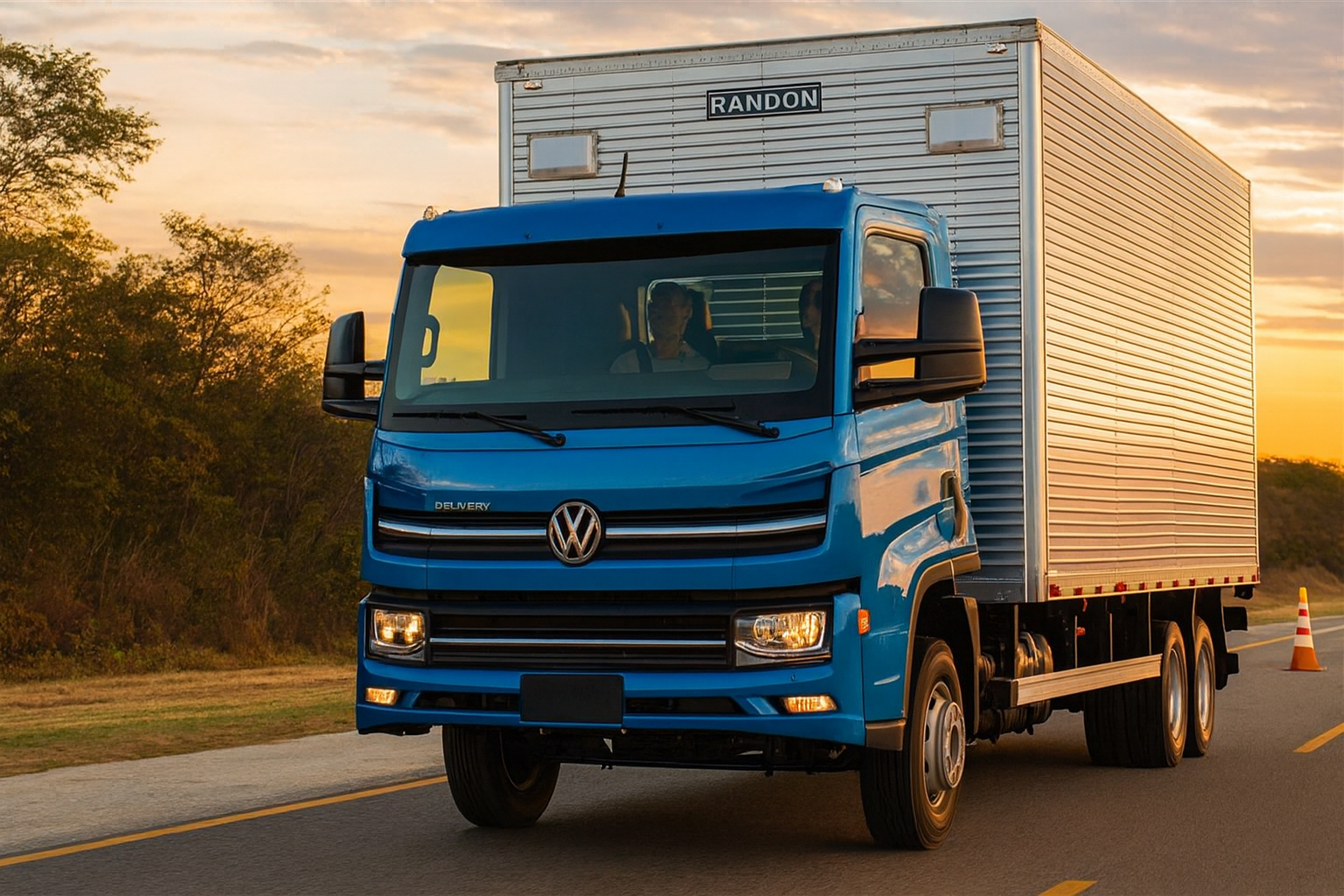 VW Delivery 11-180 / Ilustração por IA