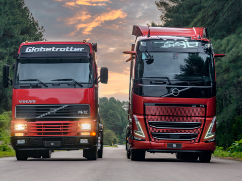 história do Volvo FH no Brasil | Divulgação / Volvo Caminhões